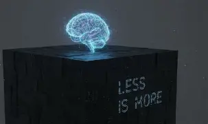 Brain hologram representing Tiny Recursive Models